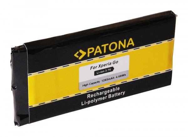 PATONA Battery f. Sony Ericsson Xperia Go ST27a ST27i AGPB009A003 AGPB009-A003
