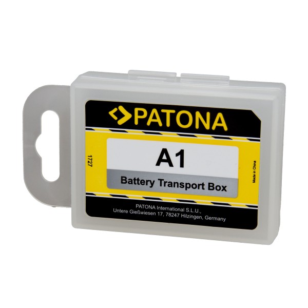 PATONA Akku-Aufbewahrungsbox für Nikon EN- EL14 EN-EL14 EN-EL20 EN-EL24-2