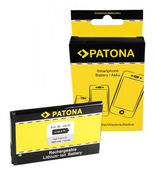 PATONA Battery f. LG P700 Optimus L7 E440 E460 BL-44JH EAC61839001