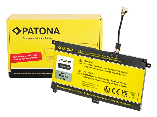 PATONA Batterie pour Samsung PBUN3AB 300E5K 550XAA-X05 500R5M-X04