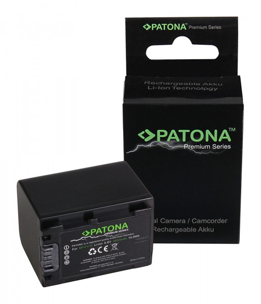 PATONA Premium Battery f. Sony NP-FV30 NP-FV50 NP-FV70 NP-FV100
