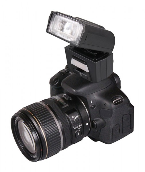 PATONA Digitaler TTL-Motorzoom-Blitz FK40 mit integrierter Videoleuchte f. Sony