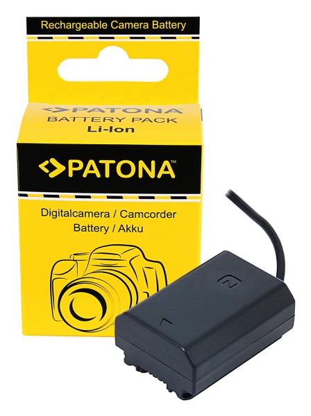 PATONA D-TAP Input Akku-Adapter für Sony NP-FZ100 A7 III A7M3 Alpha 7 III A7 R III A7RM3 Alpha 7 R III A9 Alpha 9