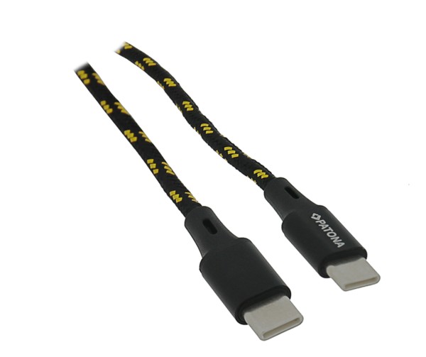 PATONA PD 30W USB-C auf USB-C Kabel 5V/3.0A 9V/3.0A 12V/2.5A 15V/2.0A 20V/1.5A