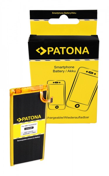 PATONA Battery f. Huawei Ascend P6 D2-0082 HB3742A0EBC