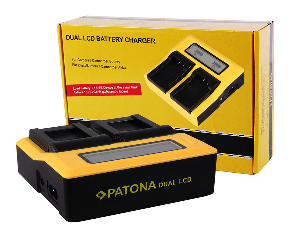 2X Batterie PS-BLN1 pour Olympus OMD E-M5 EM5 Mark II Stylus XZ-2 Pen E-P5 E-M1 avec Micro USB PATONA 2in1 Dual Chargeur 