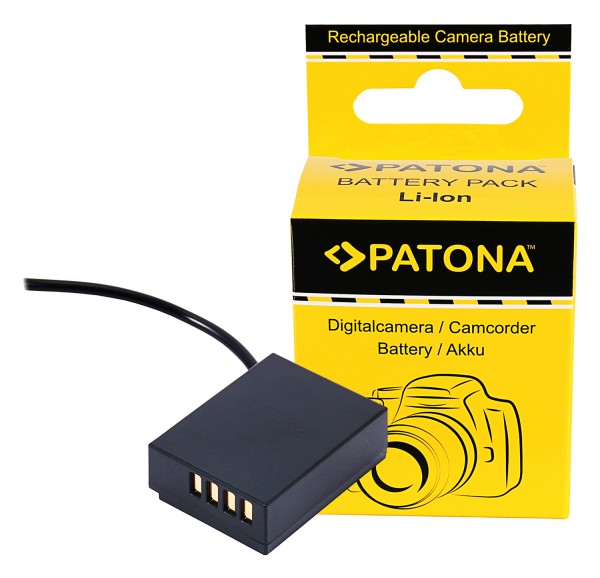 PATONA D-TAP Input Akku-Adapter für Fuji X-T3 VPB-XT3 NP-W126S HS33 EXR Fujifilm Finepix -Pro 1 HS30