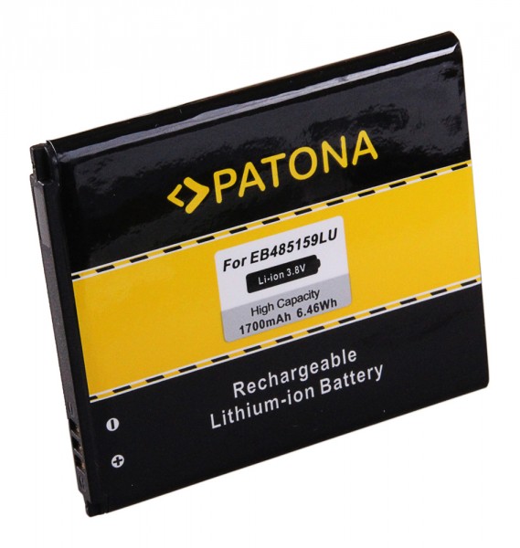 PATONA Battery f. Samsung Galaxy S7710 Xcover 2 EB485159LA EB-485159LA EB48515