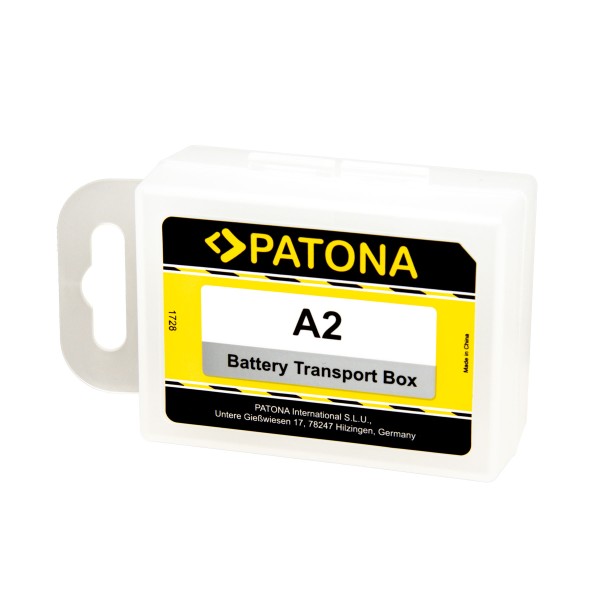 PATONA battery storage box for Canon NP-LPE6NH NP-FZ100 NP-FW50