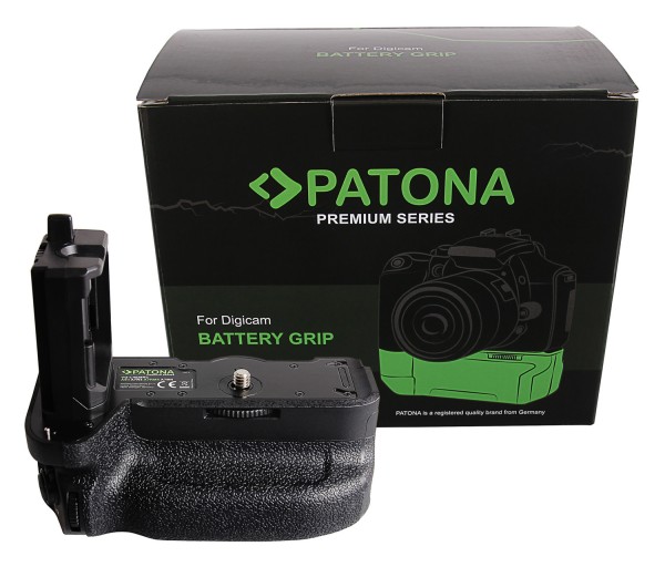 PATONA Premium Batteriegriff VG-C4EMRC Sony A9II A7RIV für 2 x NP-FZ100 Akkus inkl. Fernbedienung