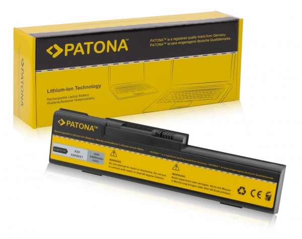 PATONA Batterie pour IBM X20 ThinkPad X20 X21 X22 X23 X24